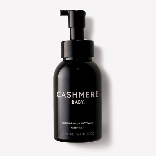CASHMERE BABY | 低刺激 泡 ボディソープ - ベビー・キッズから敏感肌の大人まで 300ml