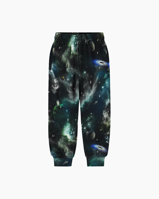 宇宙モチーフスウェットパンツ Adani Deep Space | Molo