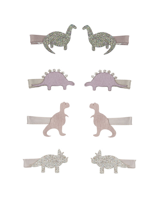 Dino friends mini clips  恐竜ミニクリップ 4個セット | MIMI&LULA