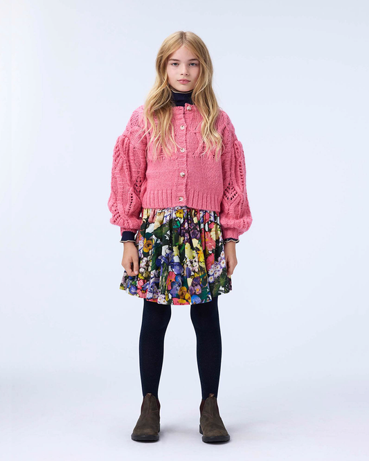 コットンビスコース 花柄スカート | Molo